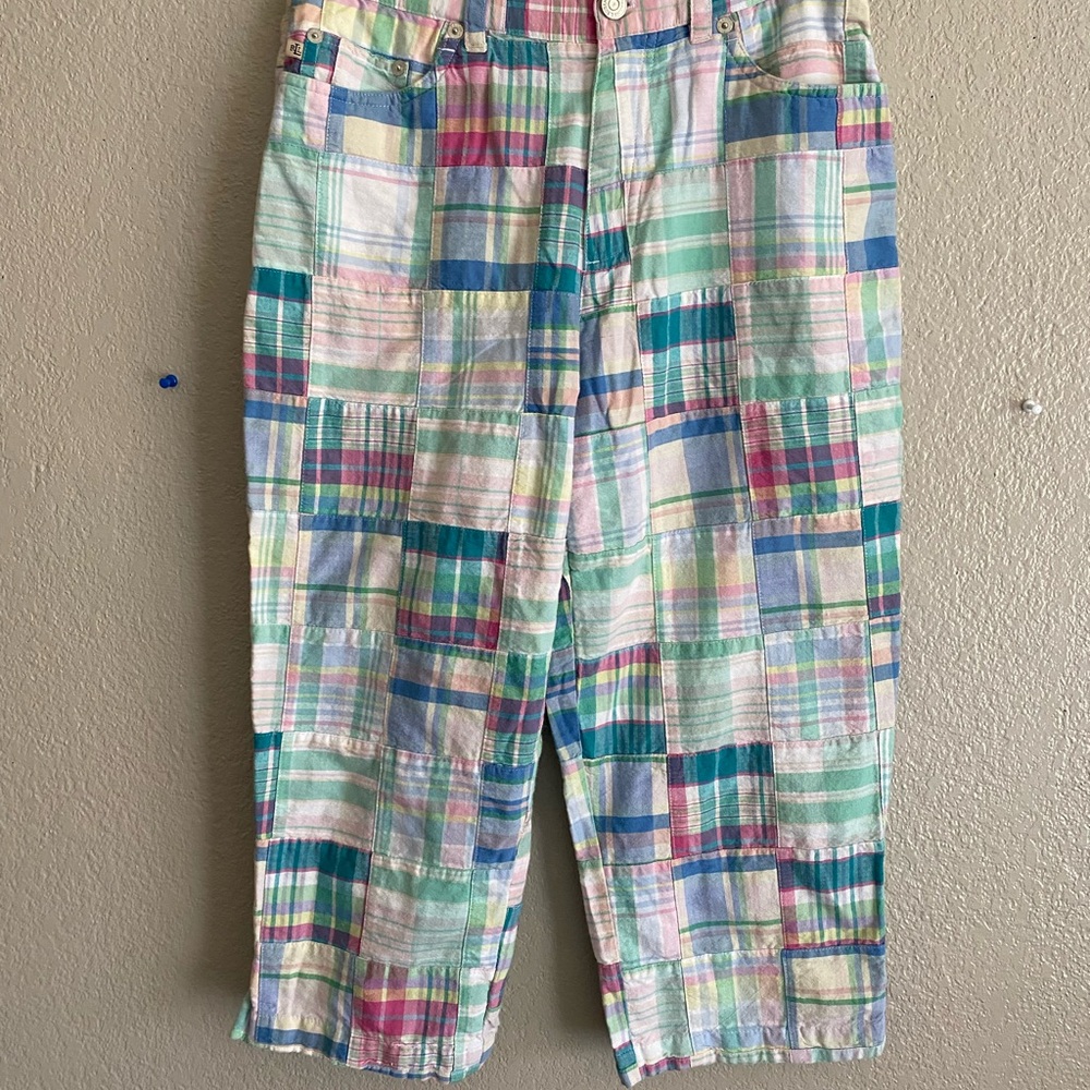 Colorful Patchwork Pants